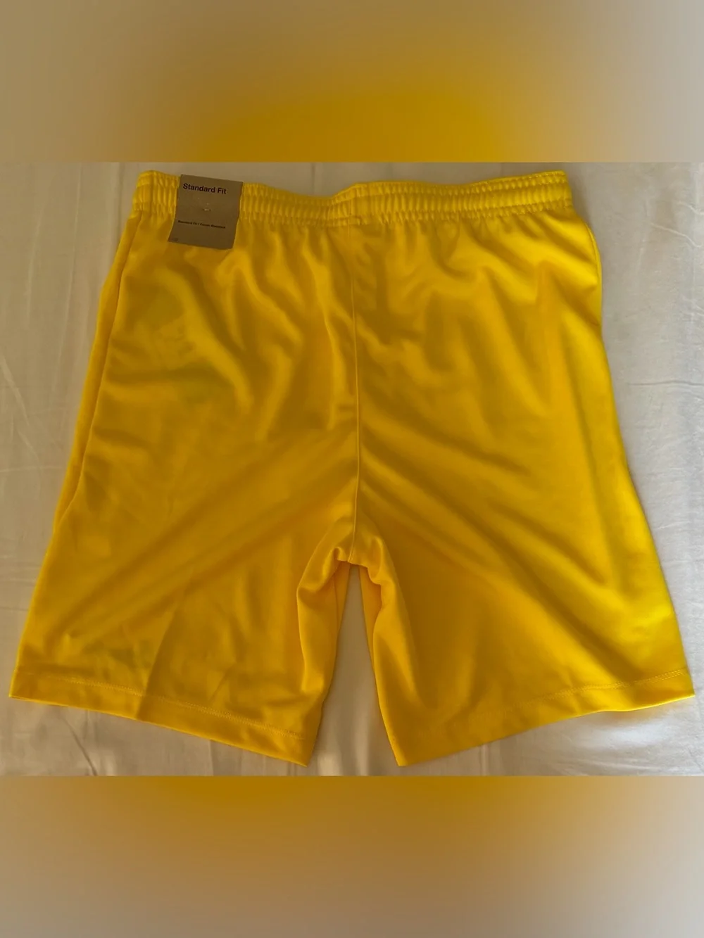 Nike Yellow Training Dri-Fit Soccer Shorts BV6865-719 Youth Sz: Large